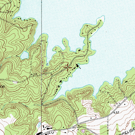 Topographic Map of Murray Forest, SC