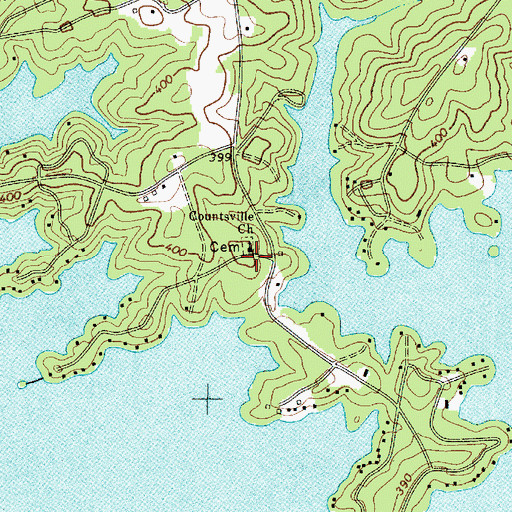 Topographic Map of Newberg School (historical), SC