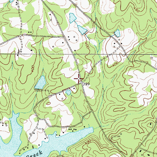 Topographic Map of Newberg School (historical), SC