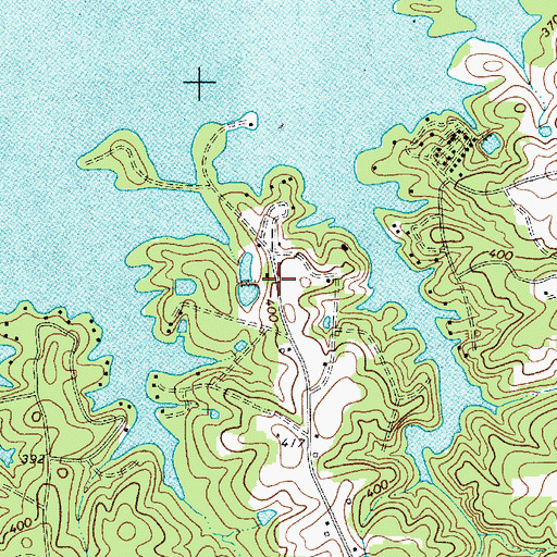 Topographic Map of Oswald Park, SC