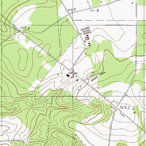 Topographic Map of Smyrna School (historical), SC