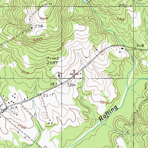 Topographic Map of Elizabeth Church (historical), SC