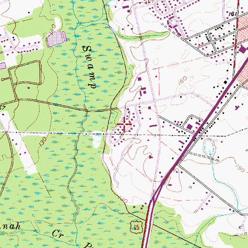 Topographic Map of Guignard Park, SC