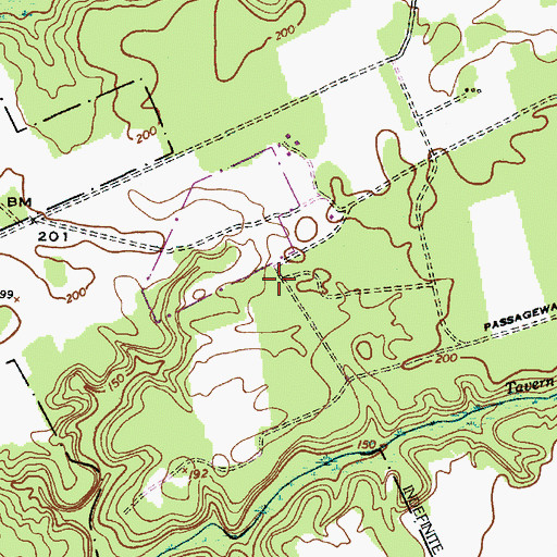 Topographic Map of Harvin School (historical), SC