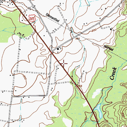 Topographic Map of Henry School (historical), SC