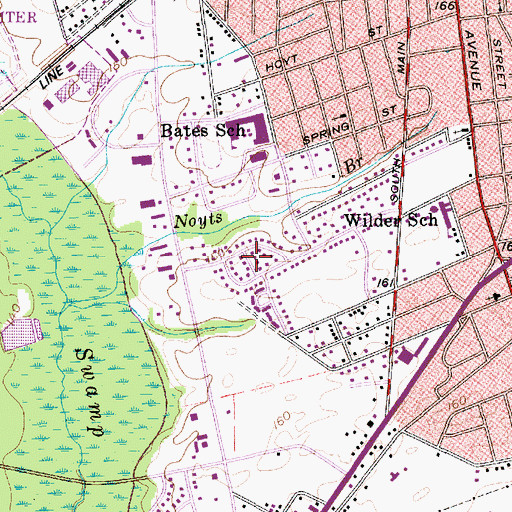 Topographic Map of Pinedale, SC