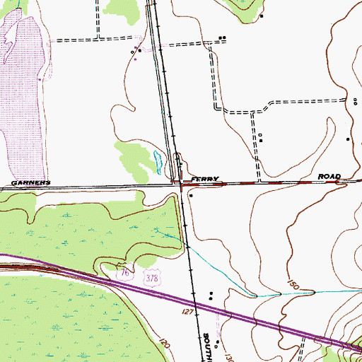 Topographic Map of Stateburg Station (historical), SC
