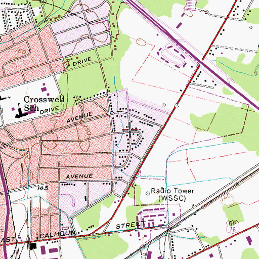 Topographic Map of Wen-le, SC