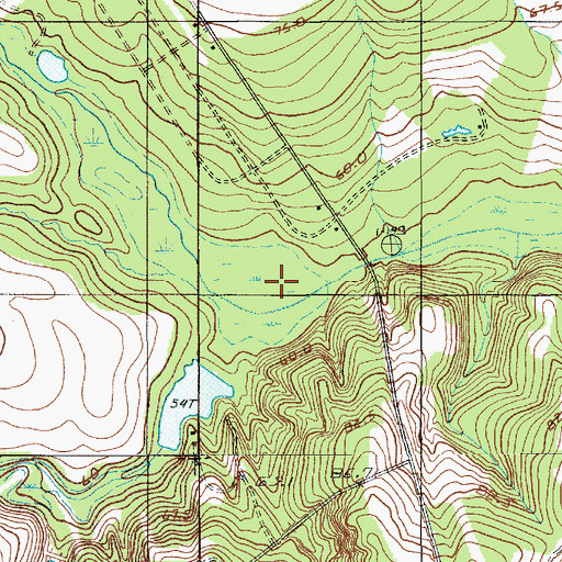 Topographic Map of Antley Spring Branch, SC