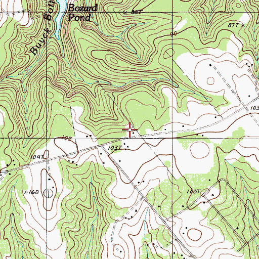 Topographic Map of Belleville School (historical), SC