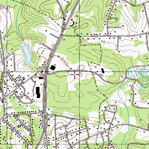 Topographic Map of Gateway Elementary School, SC