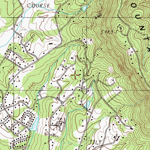 Topographic Map of Paris Point, SC