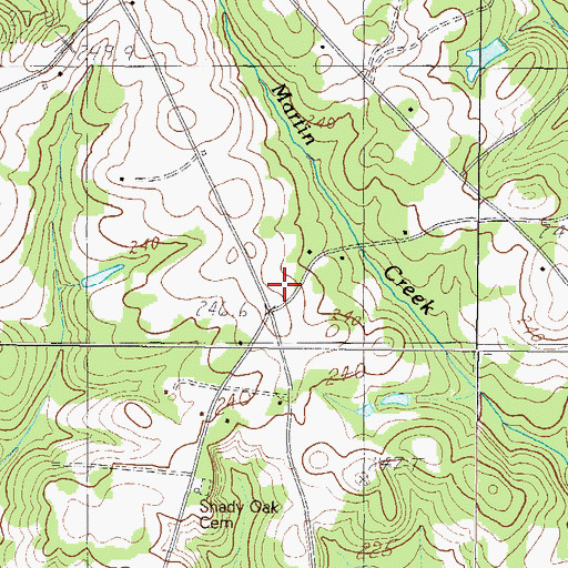 Topographic Map of Rock Hill School (historical), SC
