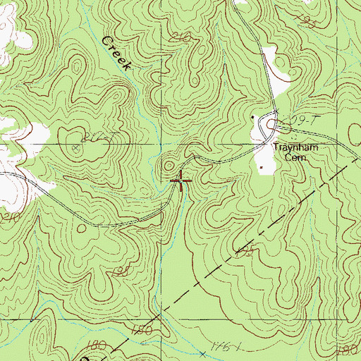 Topographic Map of Arnolds Mill (historical), SC