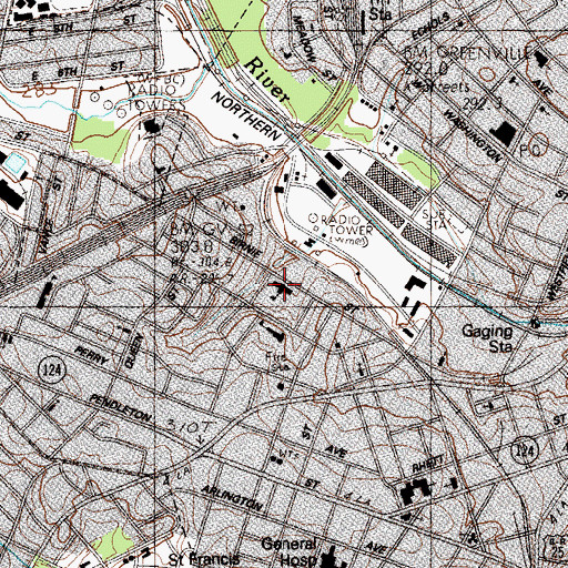 Topographic Map of Grower Child Development Center, SC