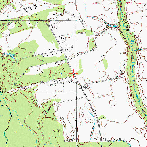 Topographic Map of Georgetown School (historical), SC