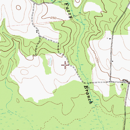 Topographic Map of Greenwood School (historical), SC