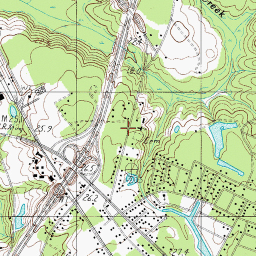 Topographic Map of Grace Church, SC