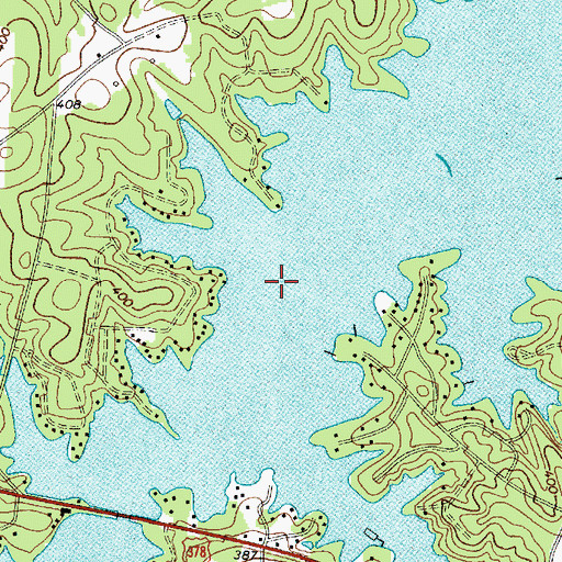 Topographic Map of Hollow Creek, SC