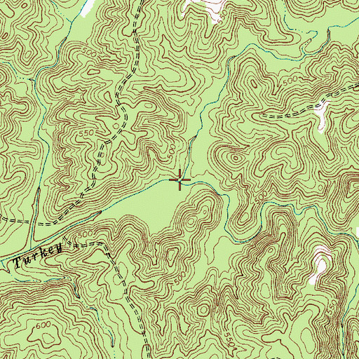 Topographic Map of Lindsey Creek, SC