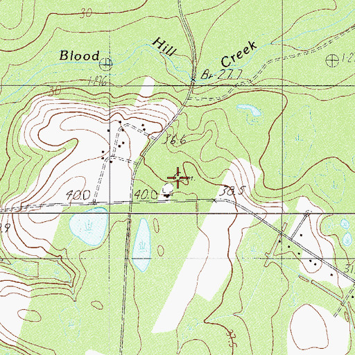 Topographic Map of Macedonia Church, SC