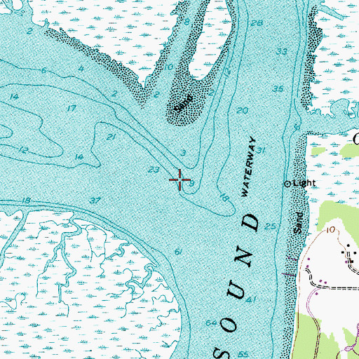 Topographic Map of May River, SC