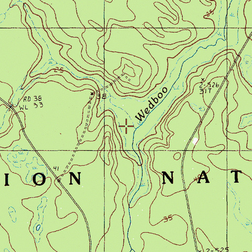 Topographic Map of Meeting House Branch, SC