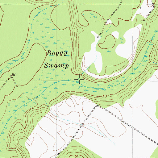 Topographic Map of Millpond Branch, SC