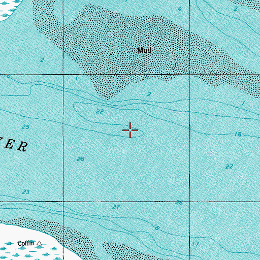 Topographic Map of Morgan River, SC