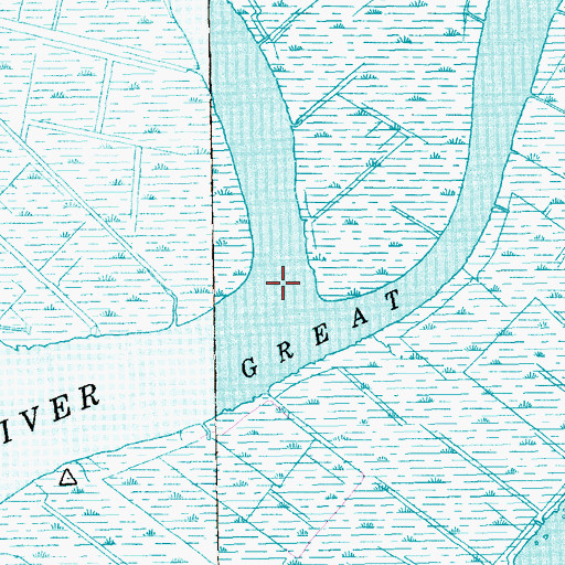 Topographic Map of Black River, SC