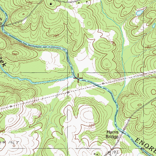 Topographic Map of Durbin Creek, SC
