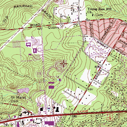 Topographic Map of Aiken Regional Medical Centers, SC
