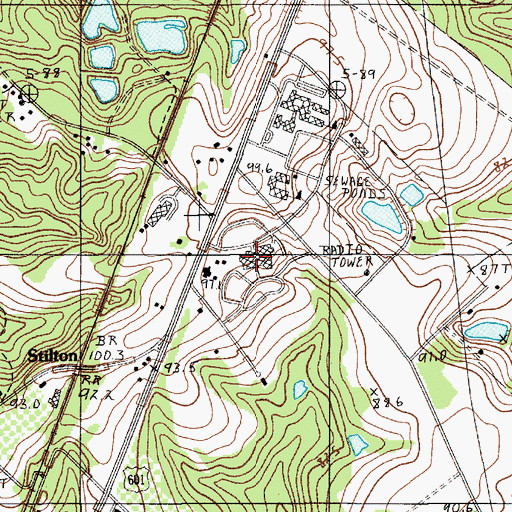 Topographic Map of Regional Medical Center, SC