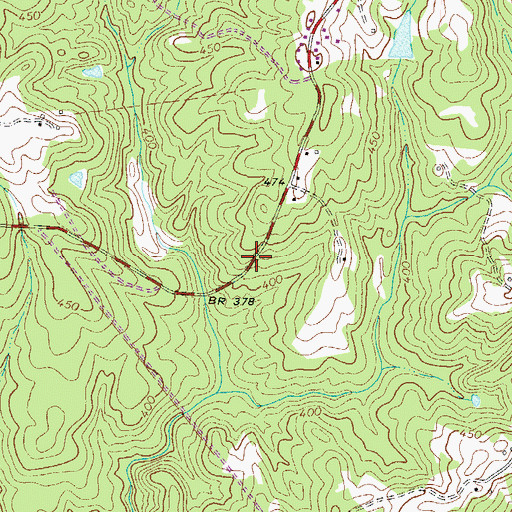 Topographic Map of Edgefield County, SC