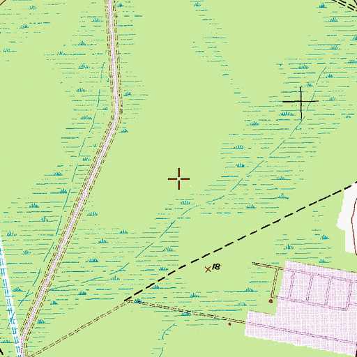 Topographic Map of Georgetown County, SC