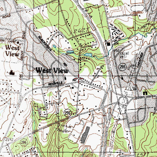 Topographic Map of Disputana School (historical), SC