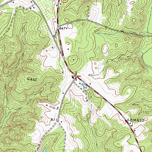 Topographic Map of Dutchman School (historical), SC