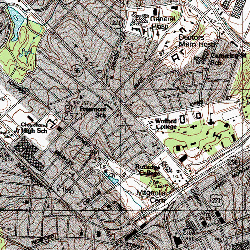 Topographic Map of The Church of Jesus Christ of Latter Day Saints, SC