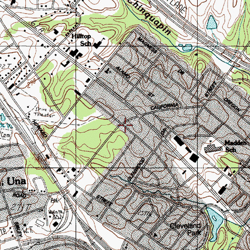 Topographic Map of Glenwood (historical), SC