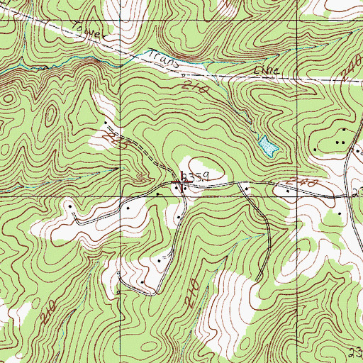 Topographic Map of Holiness Church, SC