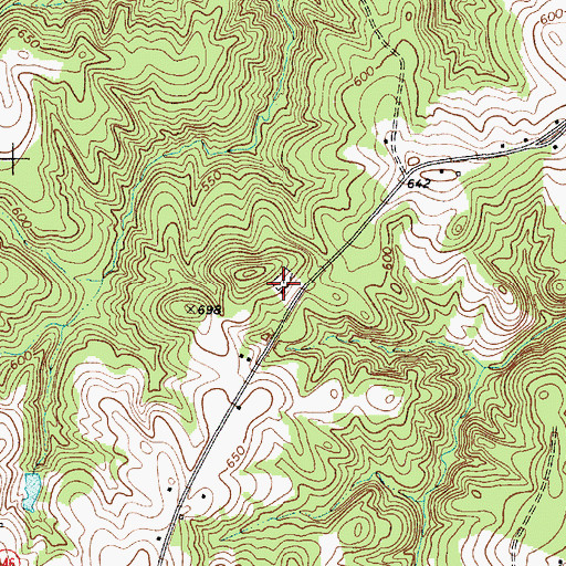 Topographic Map of Littlefield Church, SC