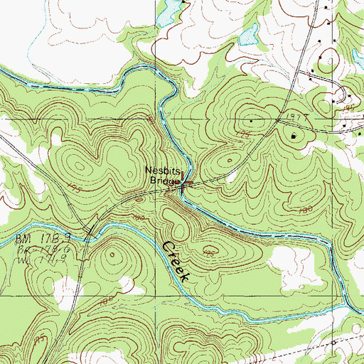 Topographic Map of McKees Ferry (historical), SC