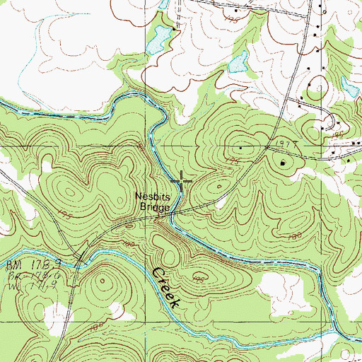 Topographic Map of McKees Mill (historical), SC