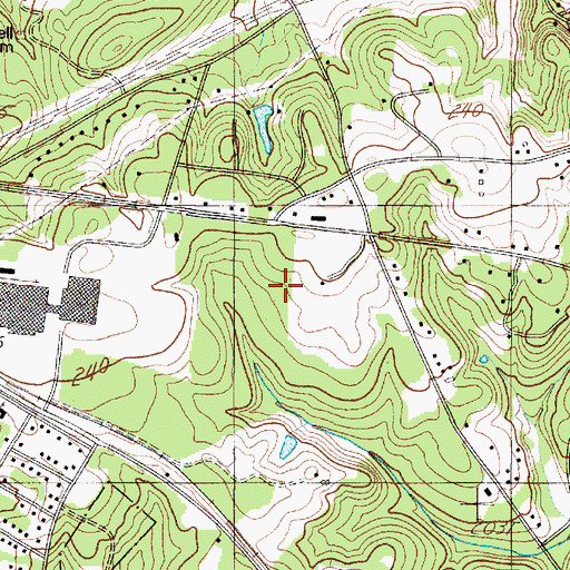 Topographic Map of Sundance, SC