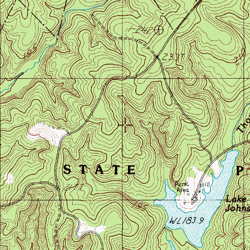 Topographic Map of Union School (historical), SC