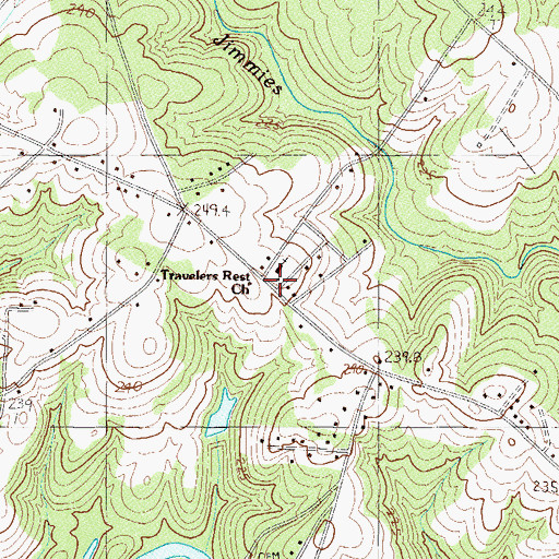 Topographic Map of Union School (historical), SC