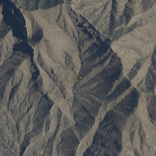 Aerial/Satellite Image of Tinaja Spring, AZ