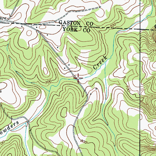 Topographic Map of Leslie Mills (historical), SC