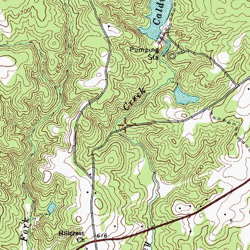 Topographic Map of Sutton Spring (historical), SC