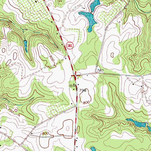 Topographic Map of Zadok (historical), SC